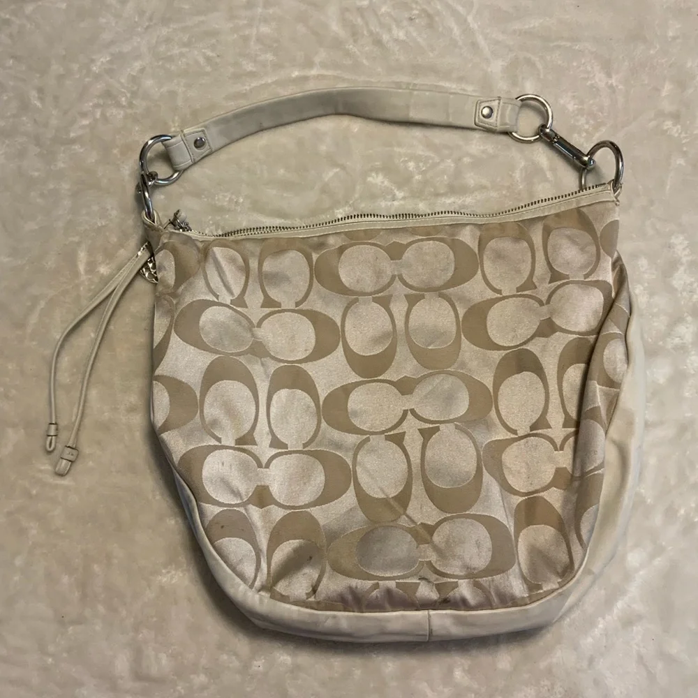 Coach All Signature Hobo Bag with Wallet
